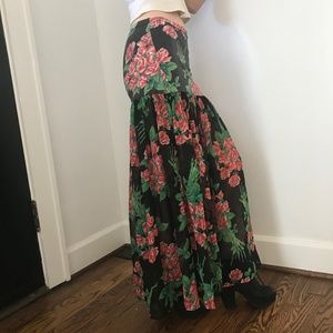 Free People maxi skirt